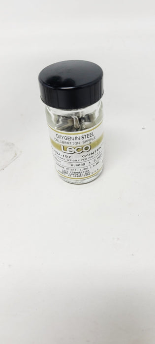 Leco 502-197 Oxygen in Steel Calibration Sample 100 pcs