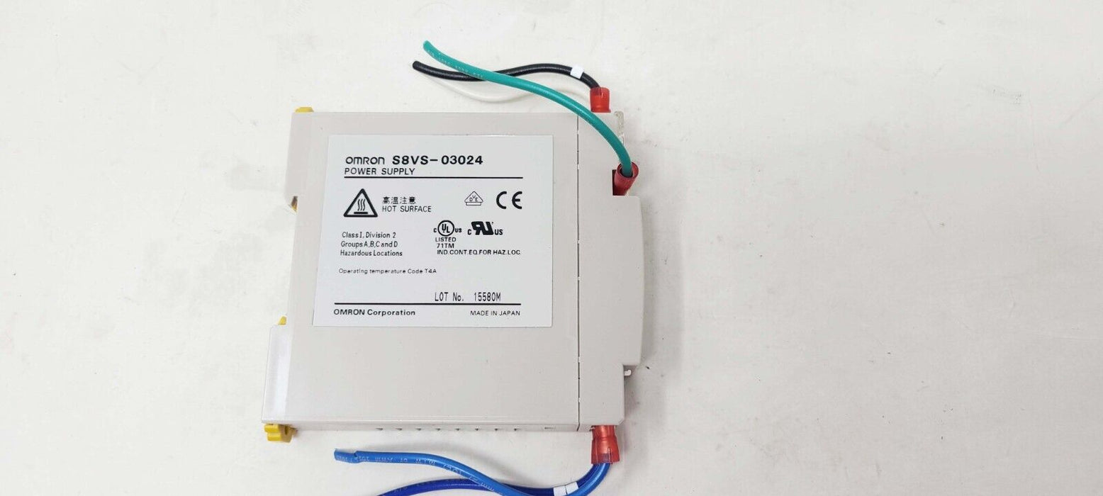 OMRON S8VS-03024 POWER SUPPLY AC100-240 DC24V 1.3A