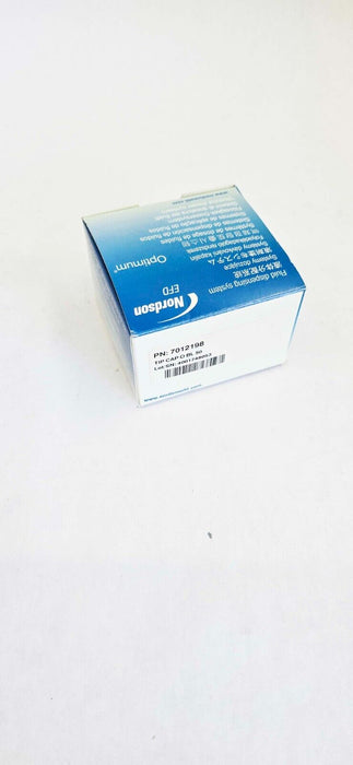 Nordson EFD 7012198 Tip Caps, for Optimum Syringe Barrel, Blue, 50/Box