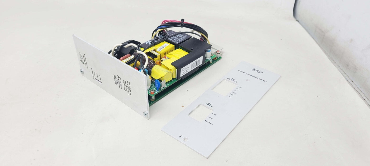 Delta Tau 115/230 VAC Power Supply 603269-104 UMAC Power Supply PCB w/ Plate