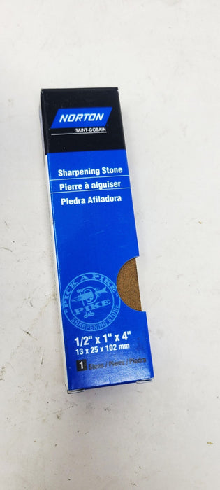 Norton MB24 61463685590 Single Grit Abrasive Benchstone, 4" x 1" x 1/2"