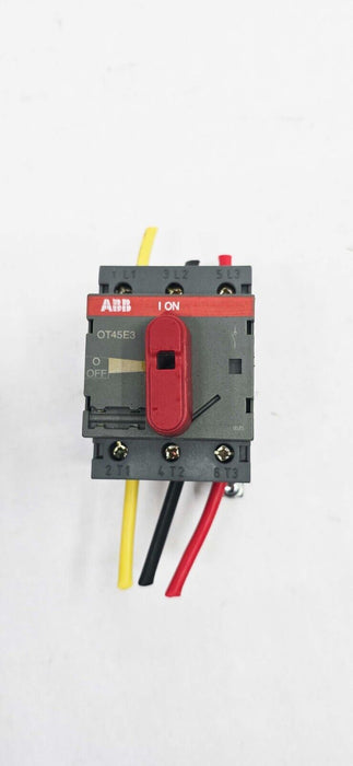 ABB OT45E3 Disconnect Switch Set 600VAC 60A