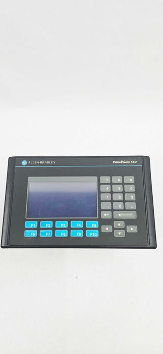 Allen Bradley 2711-K5A2 PanelView 550 Operator Interface Panel Ser. B Rev C