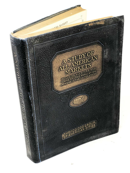 A study of all American markets 100,000 Group of American Cities L.M. Barton