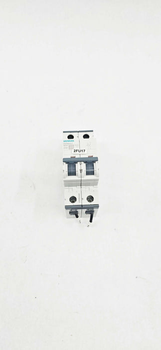 Siemens Miniature Circuit Breaker MCB C10 2P 400VA 10A - 5SY6210-7