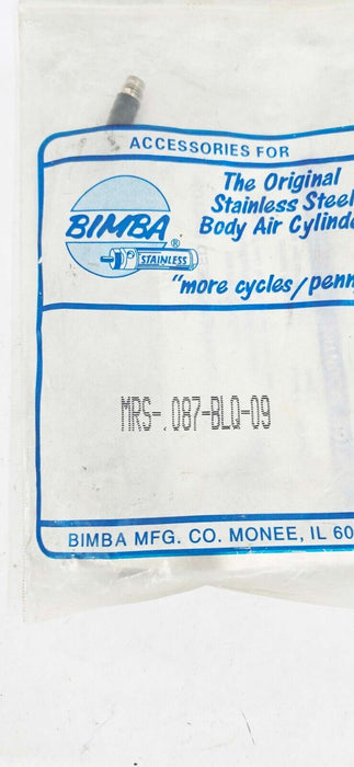 Bimba MRS-.087-BLQ-09 3-Wire 24 V 500mA LED MRS Magnetic Reed Switch