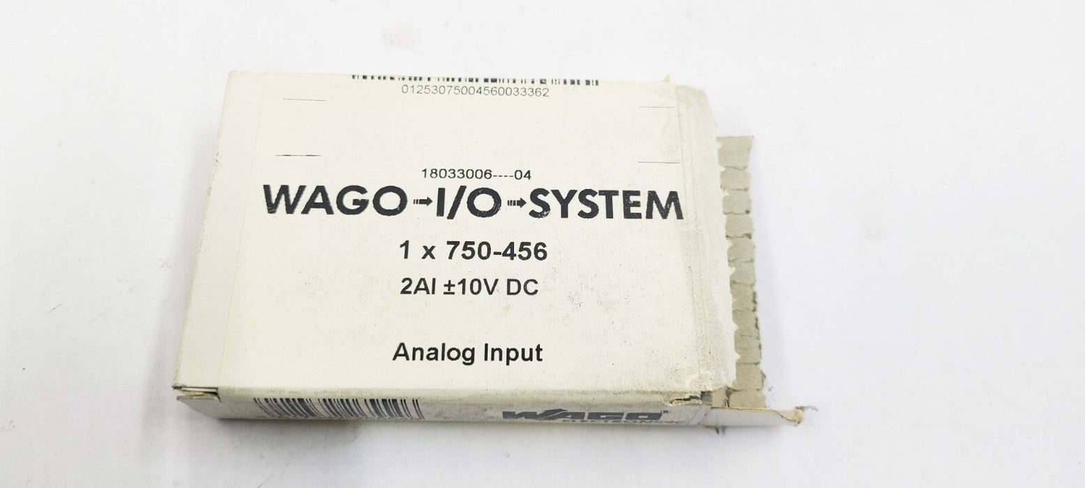 WAGO 750-456 Analog Input PLC Module 750456