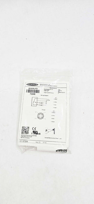 Banner QS18VP6LLPQ8 73246 World-Beam Photoelectric Sensor
