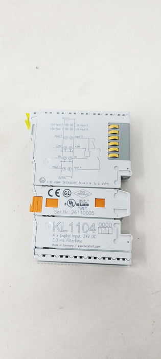 NEW Beckhoff KL1104 0000 Digital Input