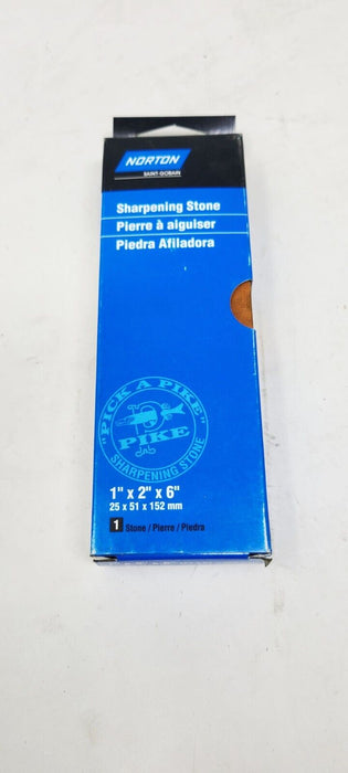Norton India 61463685610 Single Grit Abrasive Benchstone, 6" x 2" x 1" 320 Grit