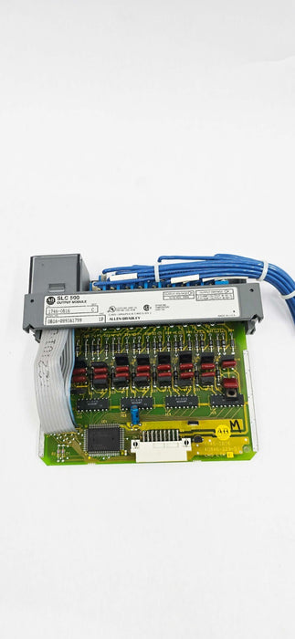 ALLEN-BRADLEY SLC 500 OUTPUT MODULE 1746-OB16 Ser C