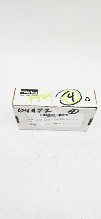 1 PIECE - Parker 12-12 HBZ-SS CPI Inch Tube Union