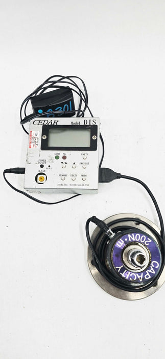Imada Cedar DIS-IP200 Digital Torque Tester for Manual Wrenches