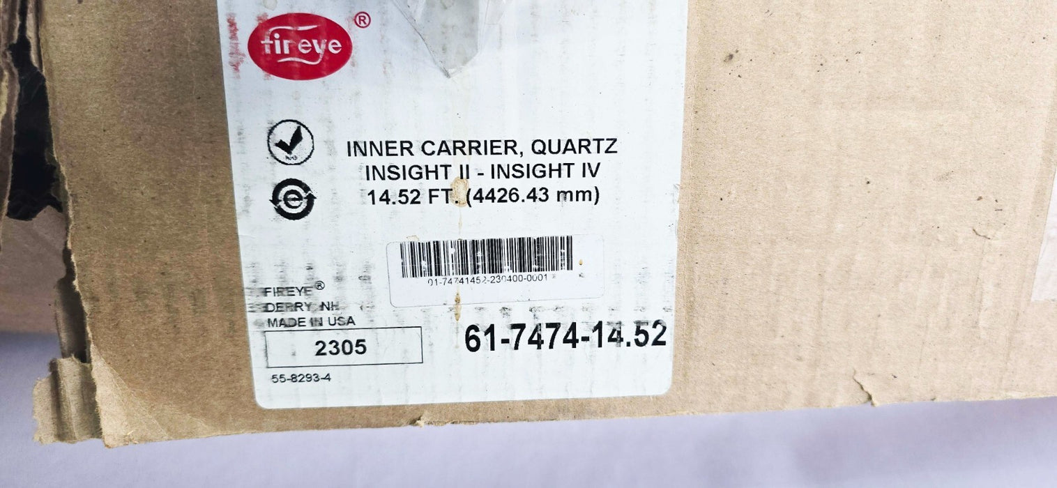 Fireye 61-7474-14.52 Inner Carrier Quartz Insight II-Insight IV 14.52 FT