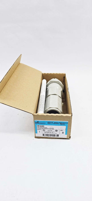 Crouse Hinds NPJ3483 Insulated Body Plug, 30 amps, 3 wire, 3 pole