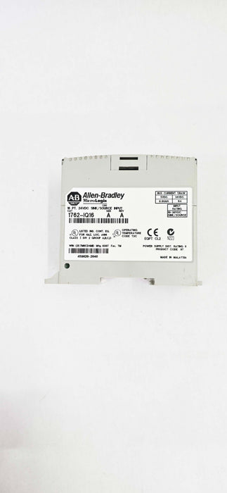 Allen-Bradley 1762-IQ16 MicroLogix 24VDC Input Module 1762IQ16