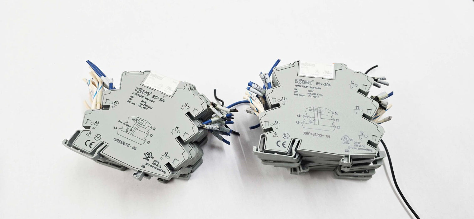 Lot of 19 - WAGO 857-304 Relay Module
