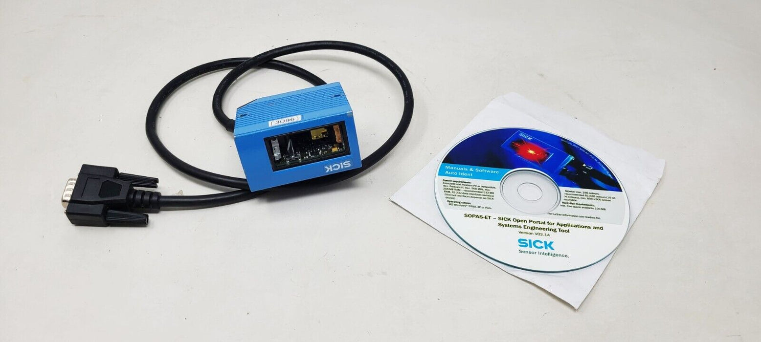 SICK CLV620-0000 FIXED MOUNT BARCODE SCANNER 1040288
