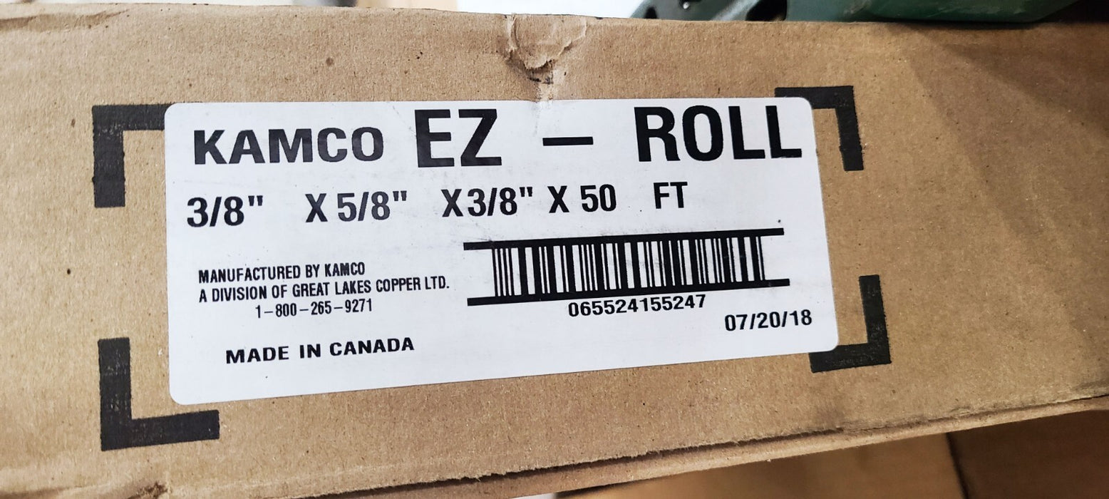 Kamco EZ-Roll 3/8" x 5/8" x 3/8" x 50' Line Set for Central Air Conditioner