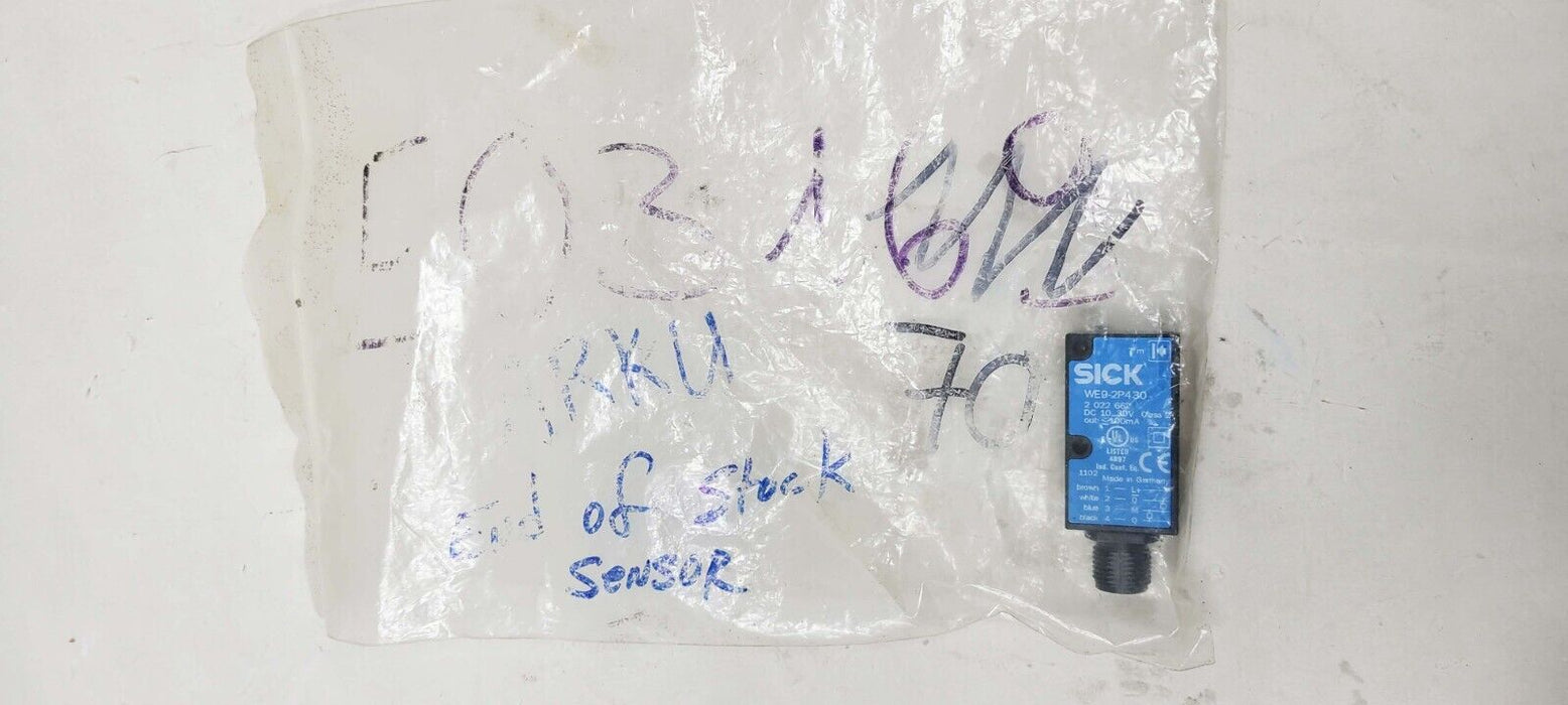 SICK WE9-2P430 PHOTOELECTRIC SENSOR (67040)