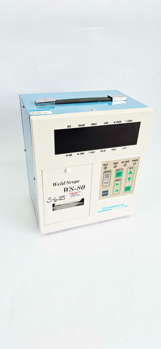 Dengensha WeldScope WS-80 Portable Resistance Weld Analyzer