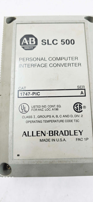 Allen-Bradley 1747-PIC PLC Interface Converter