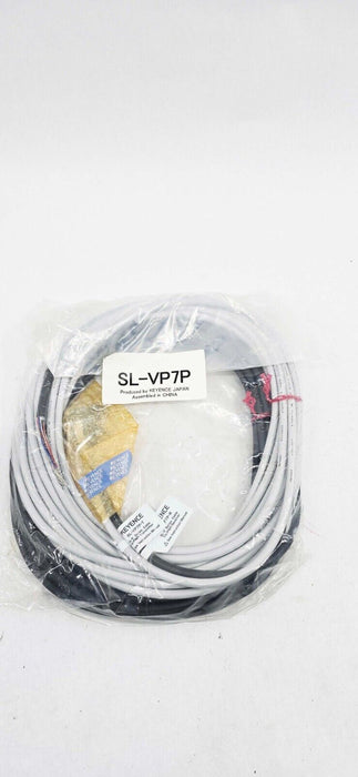 Keyence SL-VP7P Light Curtain SL-V Series PNP Receiver Cable 23' Long