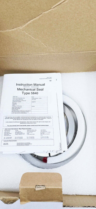 JOHN CRANE 5840 CARTRIDGE SLURRY SEAL 100MM