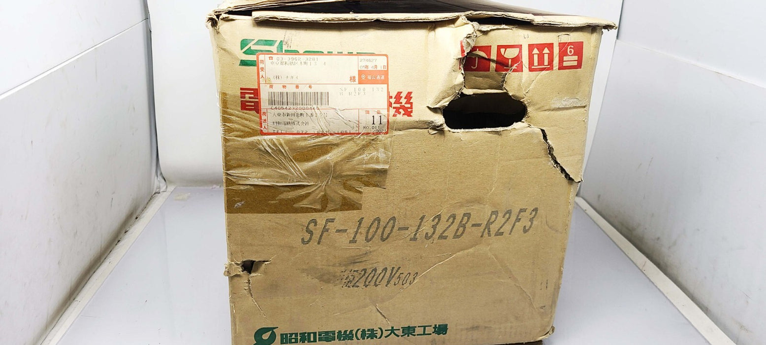 Showa Denki SF-100-132B-R2F3 200 Volts, 530 cfm Blower Motor