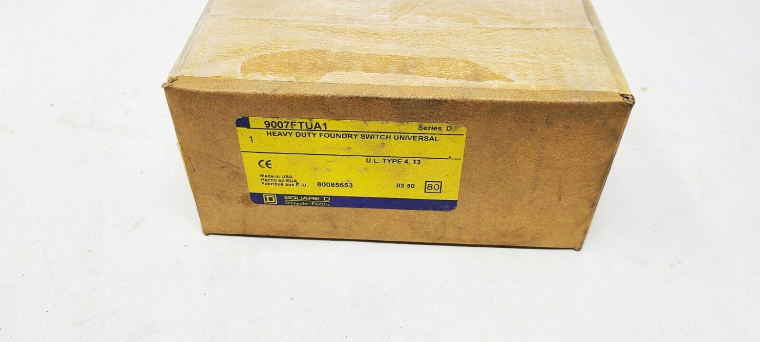 Square D Schneider Electric 9007FTUA1 Heavy Duty Foundry Switch 600VAC 30AMP