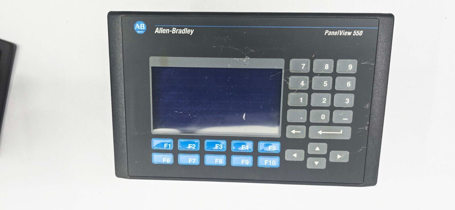 Allen Bradley 2711-B5A3 PanelView 550 Operator Interface Panel Ser. F Rev H