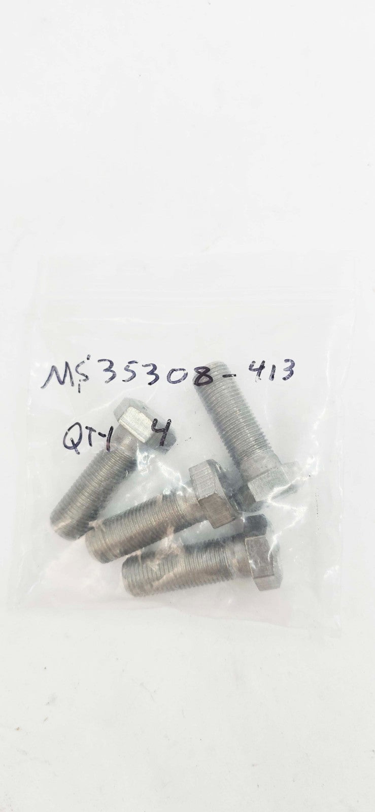 4 PACK - MS35308-413 / 1/2-20X 1 1/2 HEX HEAD SS DFAR – Annapurna ...