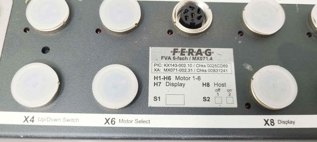 FERAG FVA 6-Fach / MX071.4 INTERFACE UNIT – Annapurna Industrial
