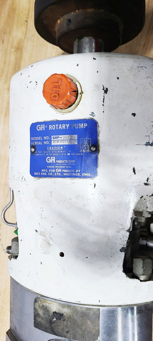 GH POSITIVE DISPLACEMENT ROTARY PUMP GHP-2020A