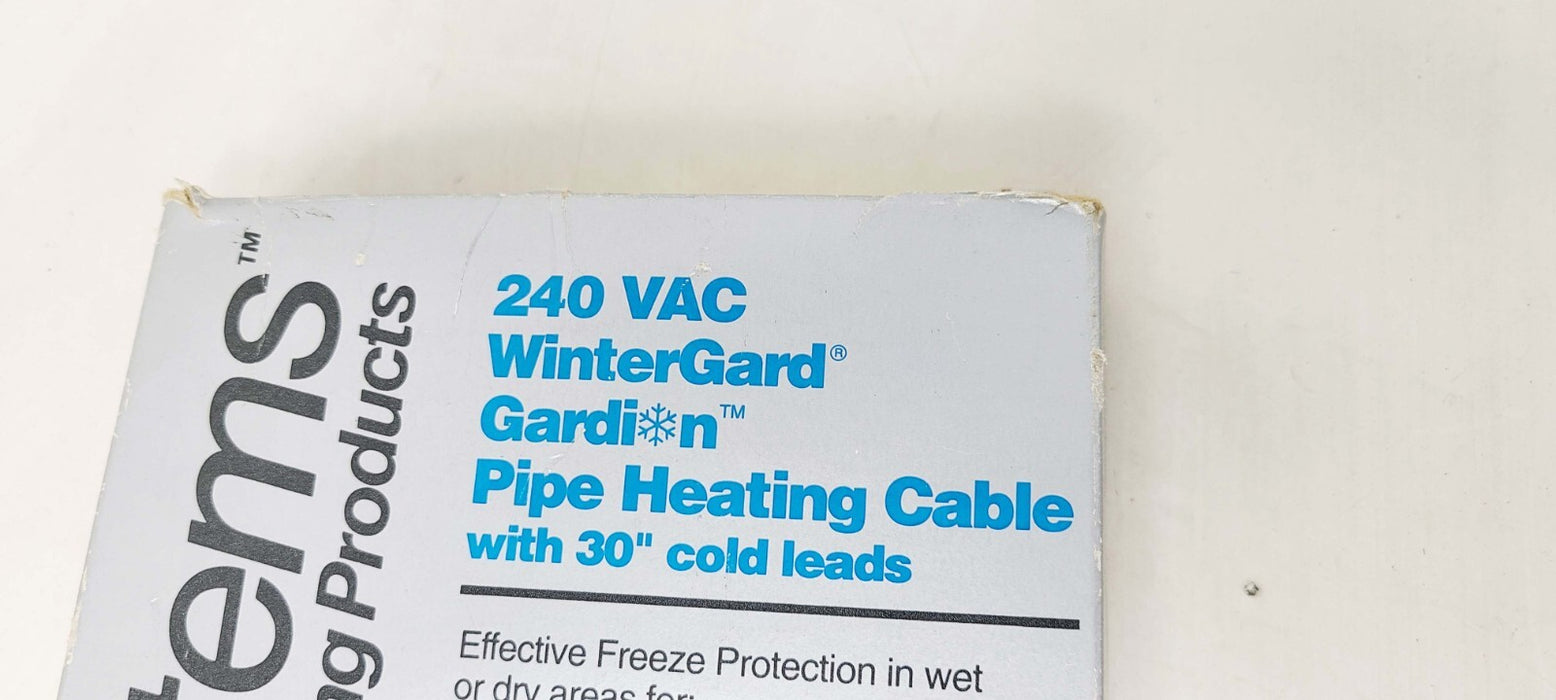 Raychem W52-18L Self Regulating Heating Cable, 18 ft, 240