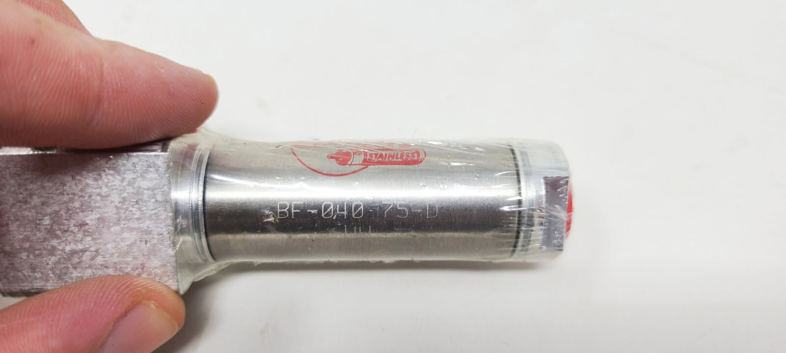 (4 PACK) BIMBA Pneumatic Air Cylinder BF-040 3/4" x 0.75" BF-040.75-D
