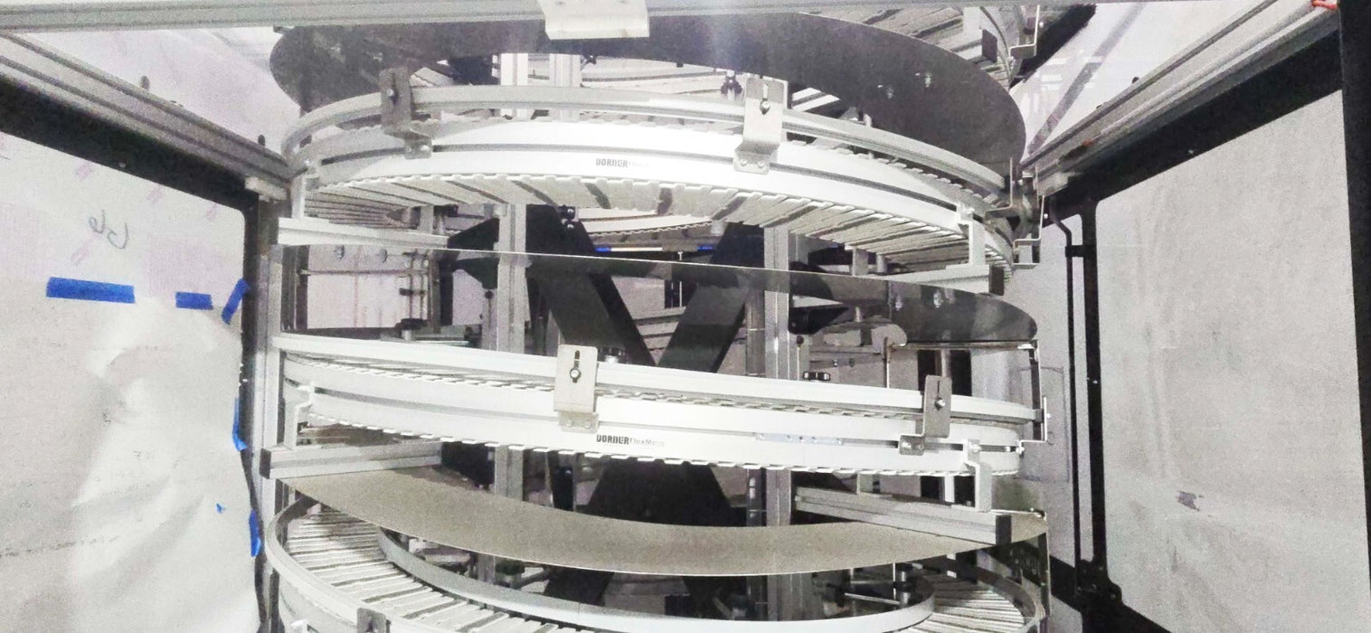 NEW - Dorner Flexmove Helix Spiral Belt Conveyor 79 x 79 x 116"