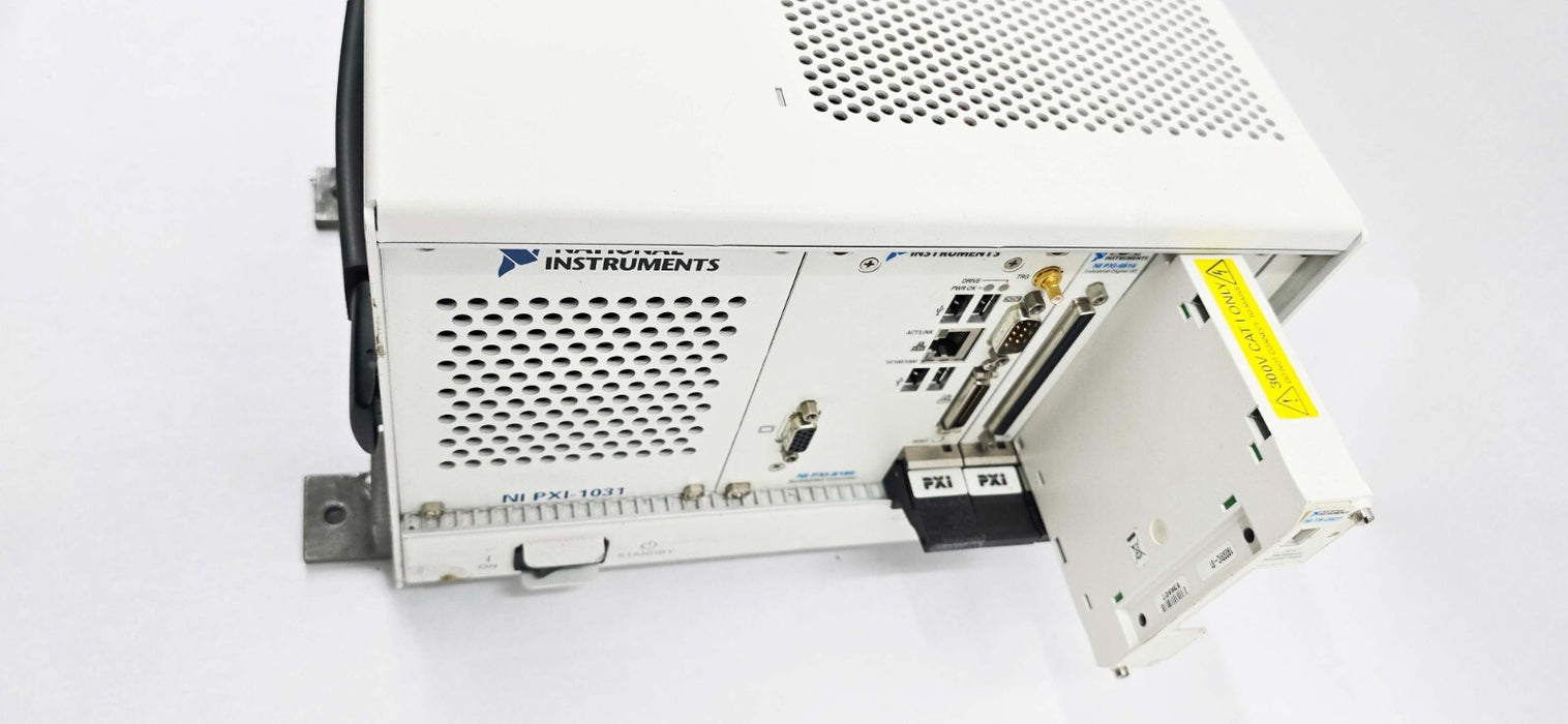 National Instruments PXI-1031 Chassis w/ PXI-8195 Controller, PXI-6514 I/O, TB-2