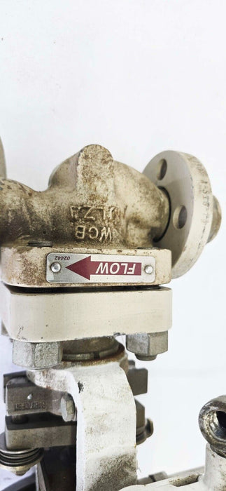 Flowserve Mark-One .75" Actuated Stainless Control Valve Assembly W/ NT3000 Tran