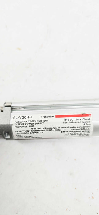 2 PIECES - Keyence SL-V20H Light Curtain 20 Optical Axes SL-V20H-T / SL-V20H-R