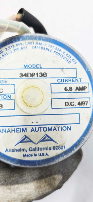 Anaheim Automation 34D213G Step Motor 1.6VDC 6.8A Servo Drive Module Unit