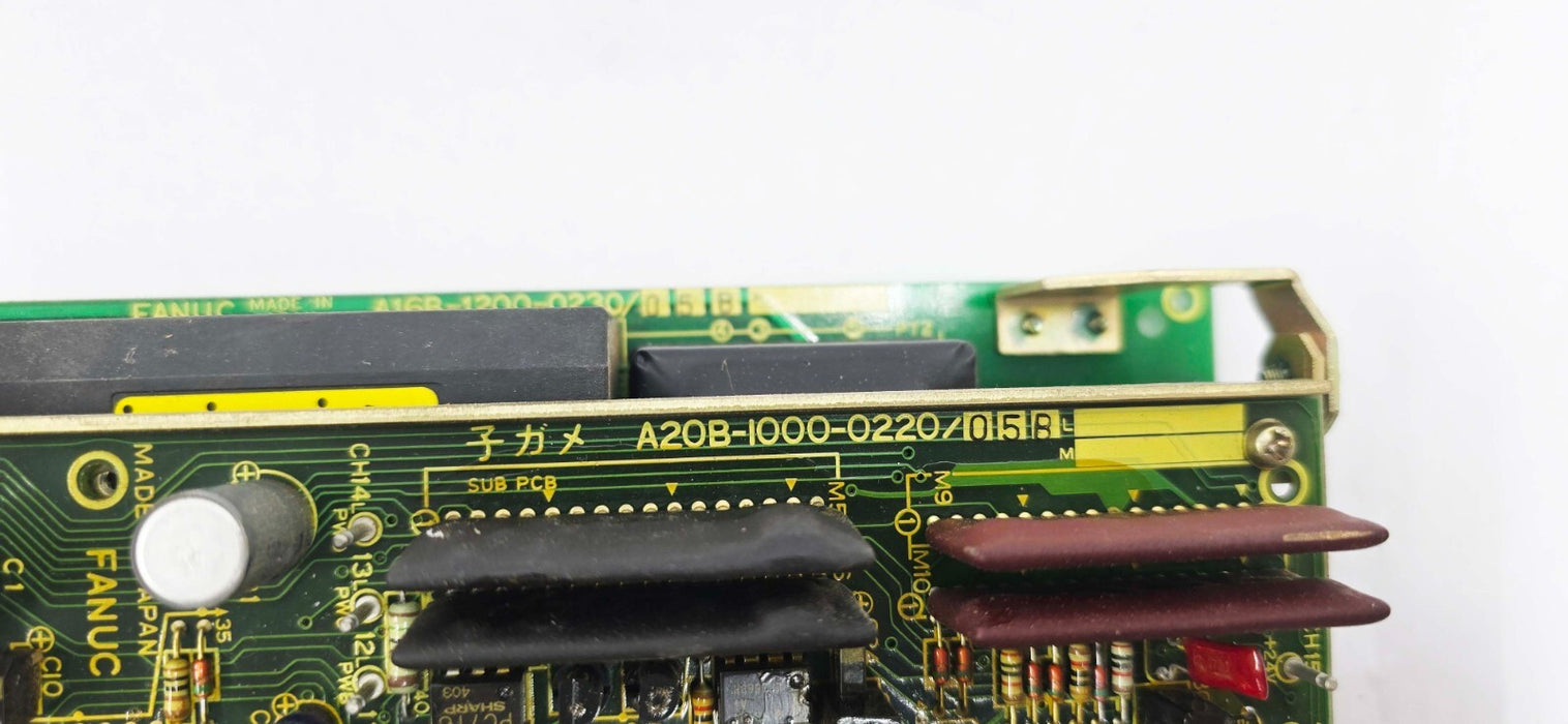FANUC A16B-1200-0230/05B W/A20B-1000-0220/05B Servo Board
