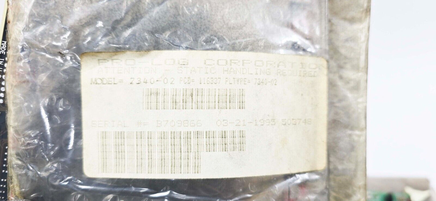 PROLOG 7340-04 115908-004 SERVO CONTROLLER CARD