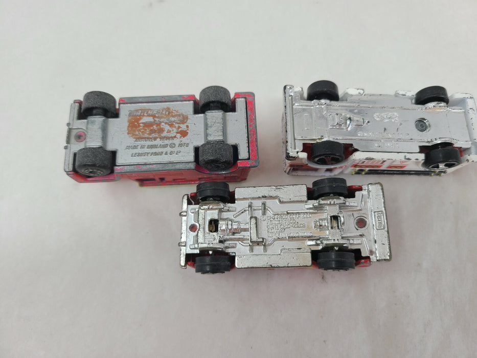 (LOT OF 13) VINTAGE DIECAST CARS, HOT WHEELS, MATCHBOX ETC. REDLINES