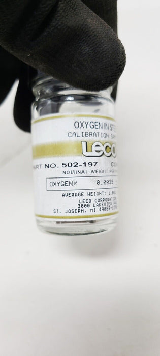 Leco 502-197 Oxygen in Steel Calibration Sample 100 pcs