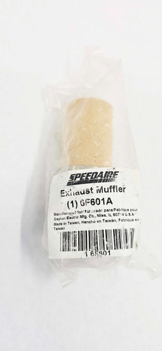 Speedaire, 6F601A, Muffler, Exhaust, 1" NPT, 1-5/16" Hex