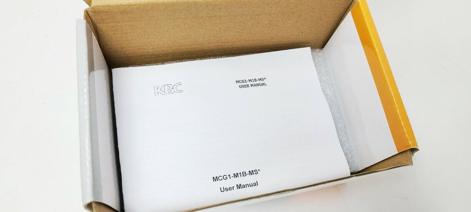 MCG1-M1B-MSA KBC Networks 1000Mbps Ethernet LAN fiber optic media converter