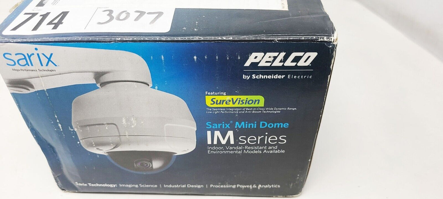 Pelco Sarix IM10LW Series IM10LW10-1E 1.2MP Day/Night Fixed Indoor Mini Dome IP