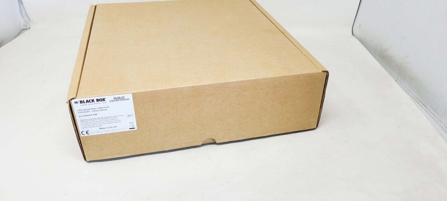 BlackBox ACU5600A-SM KVM Extender LRXI Industrial Fiber KVM Extender Single Mode