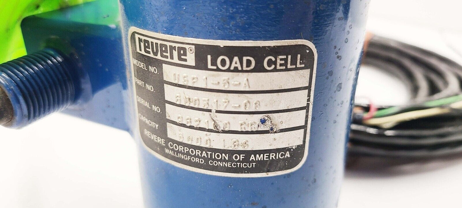 REVERE Load Cell MODEL USP1-5-A 5000lbs Capacity